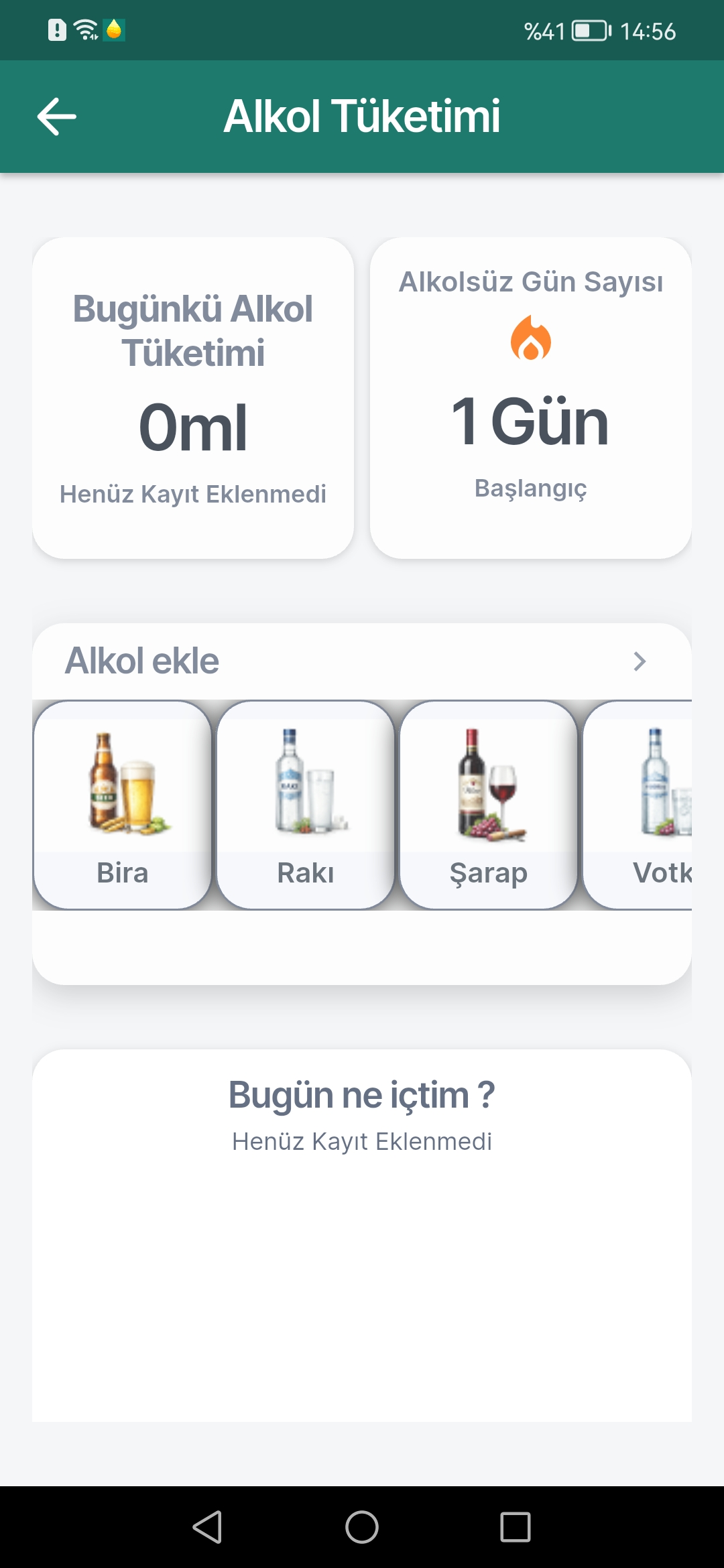 Alkol Takibi